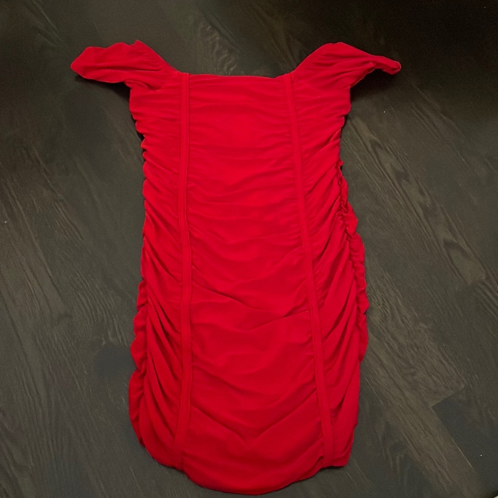 KIDS AMELIA DRESS size XL (16) red barley worn